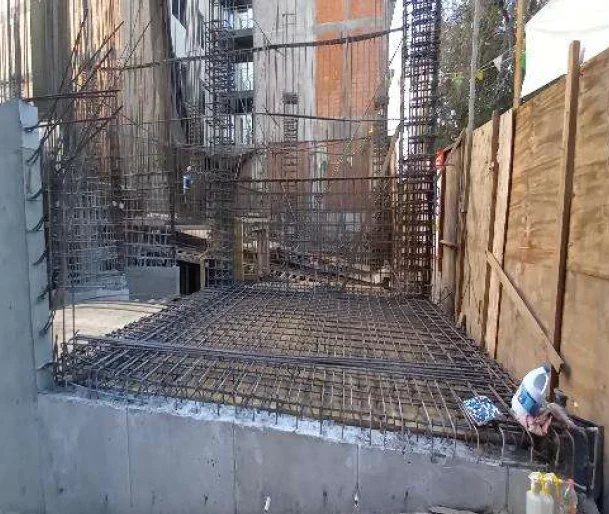 Ejecución de muros, cimbras y refuerzo · Registro 9